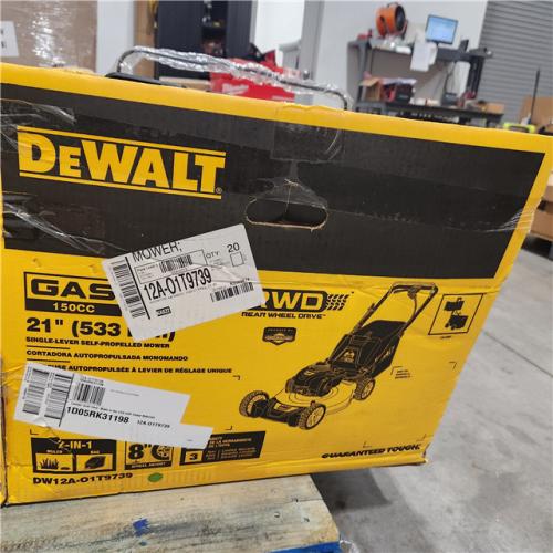 Dallas Location - As-Is DEWALT 21 in. 150cc Lawn Mower