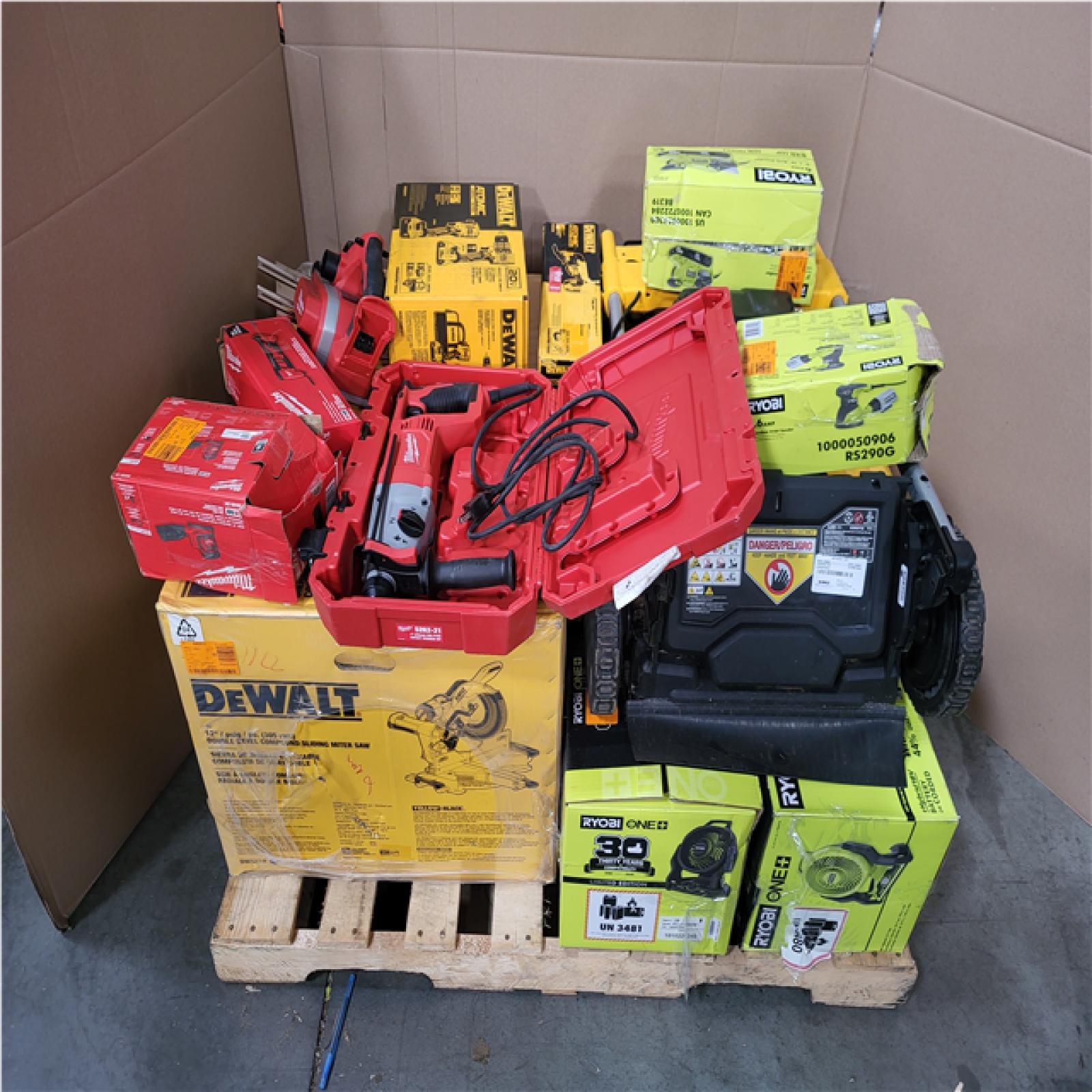 CALIFORNIA AS-IS TOOL PALLET