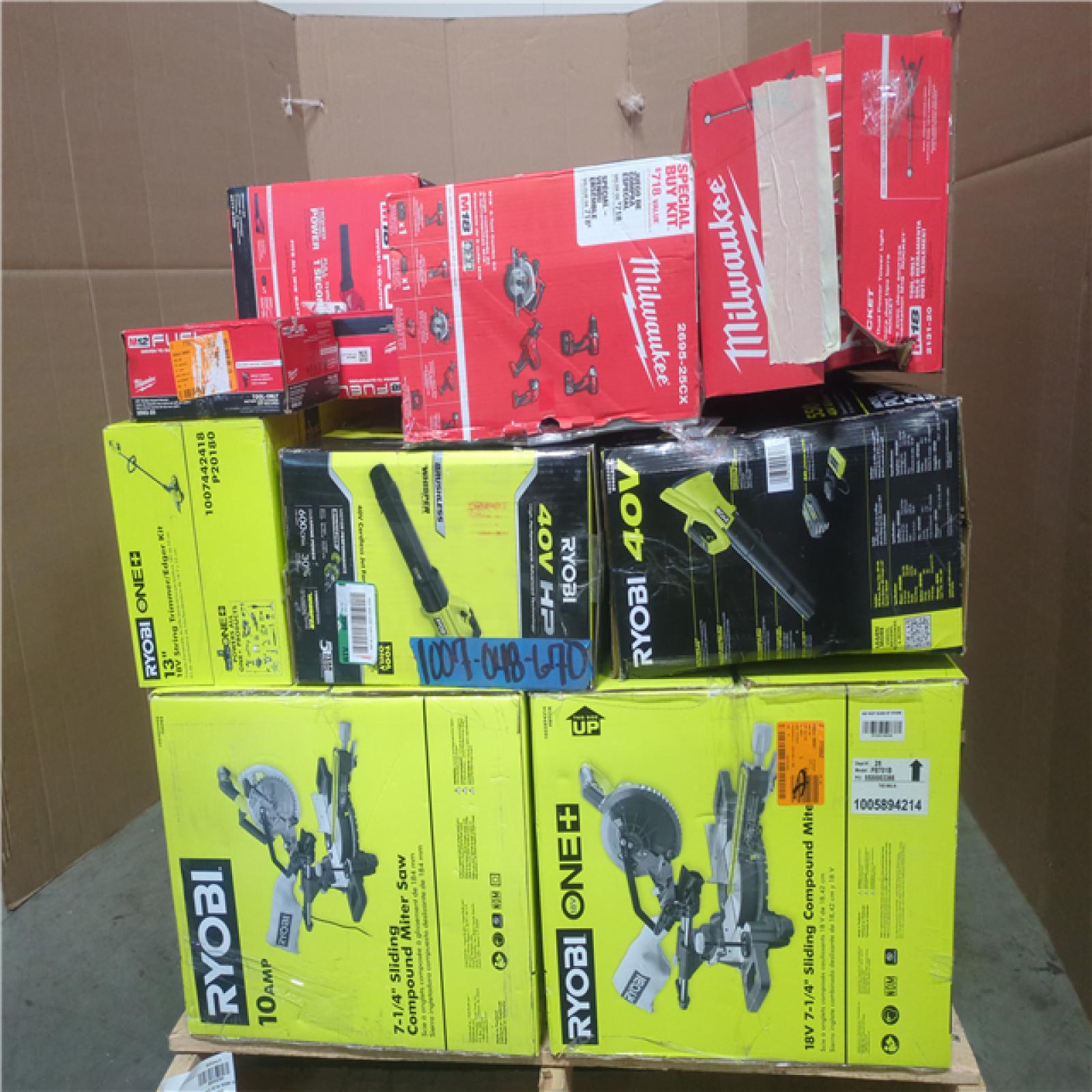 CALIFORNIA AS-IS TOOL PALLET