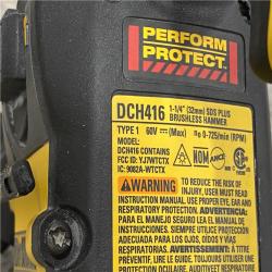 AS-IS DEWALT FLEXVOLT 60V MAX Cordless 1-1/4 in. SDS Plus Rotary Hammer (Tool Only)