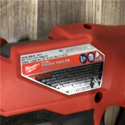 AS-IS Milwaukee  FUEL 18-Volt Lithium-Ion Brushless Cordless Gen II 15-Gauge Angled Finish Nailer (Tool-Only)