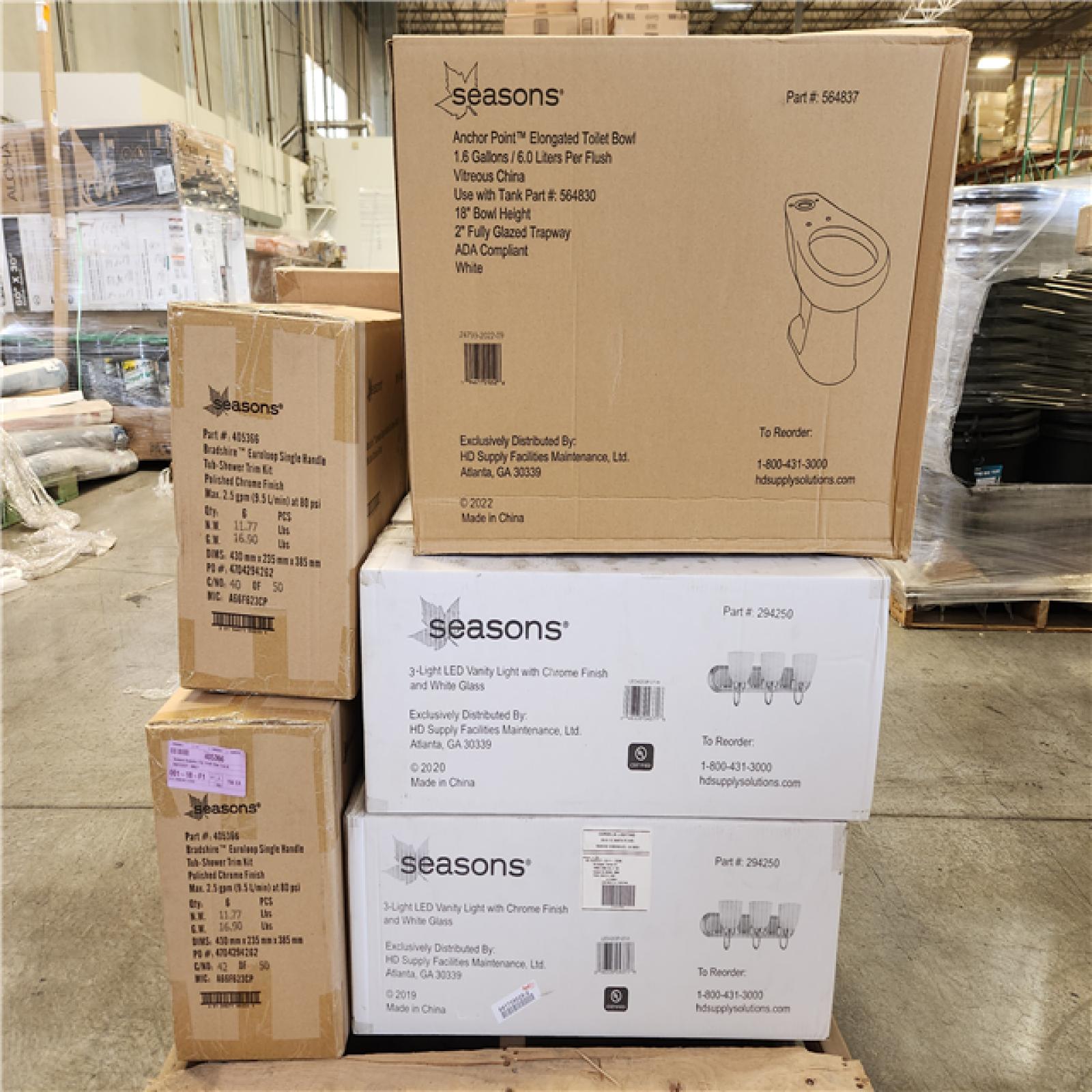 Phoenix Location NEW Mixed Seasons Home Improvement Pallet