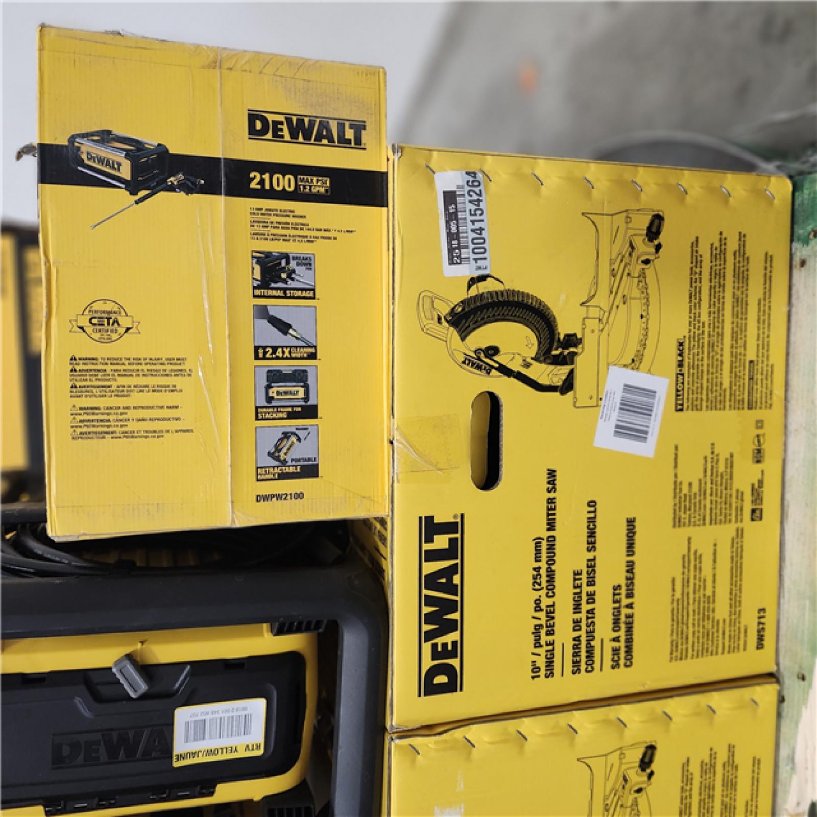 Dallas Location - As-Is DEWALT Tool Pallet