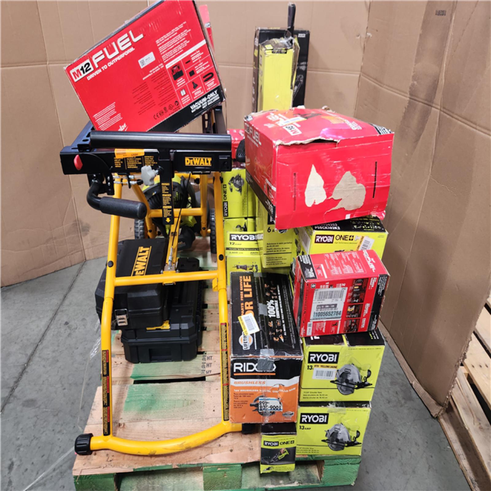 CALIFORNIA AS-IS TOOL PALLET
