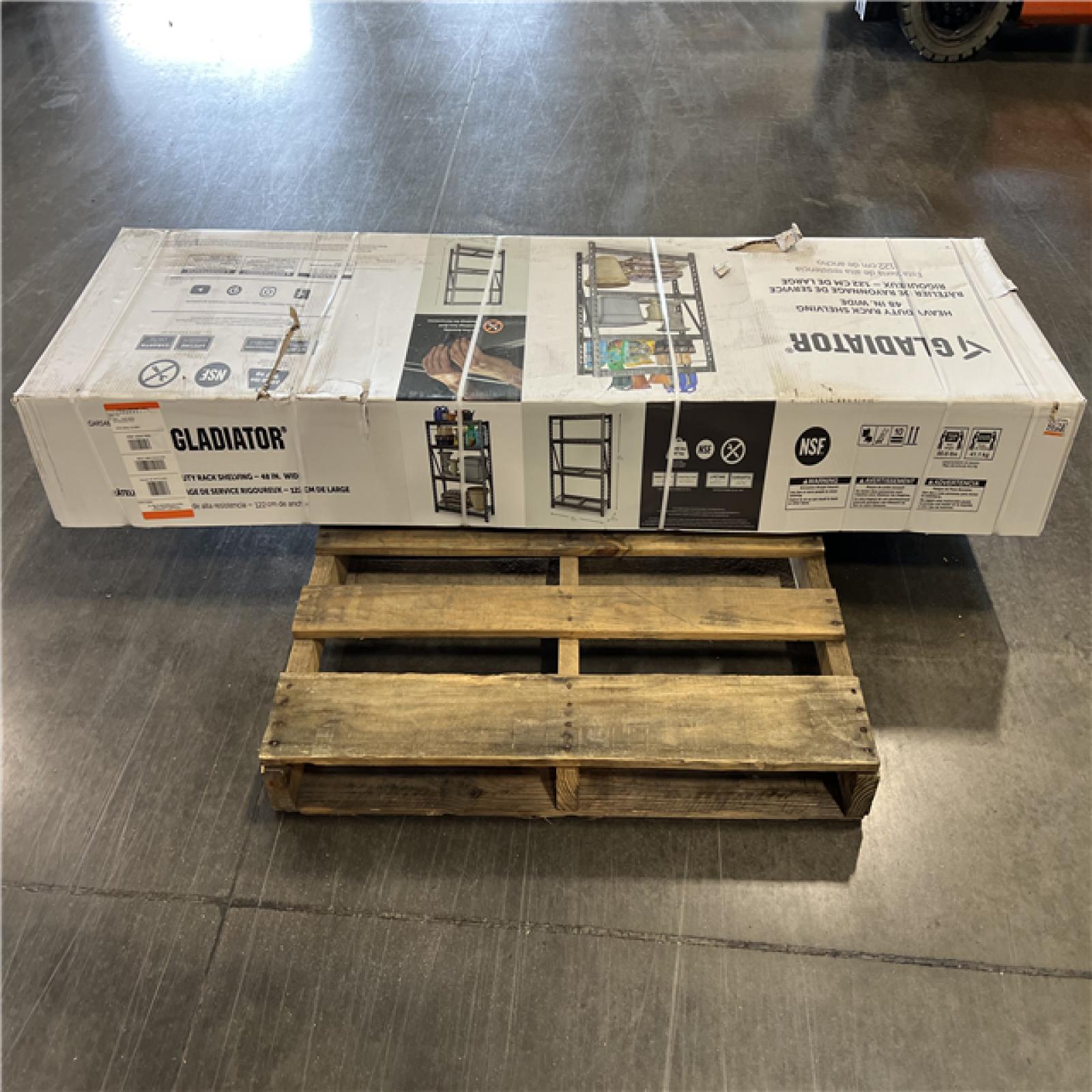 DALLAS LOCATION NEW! Gladiator 4Tier Welded Steel Garage Storage