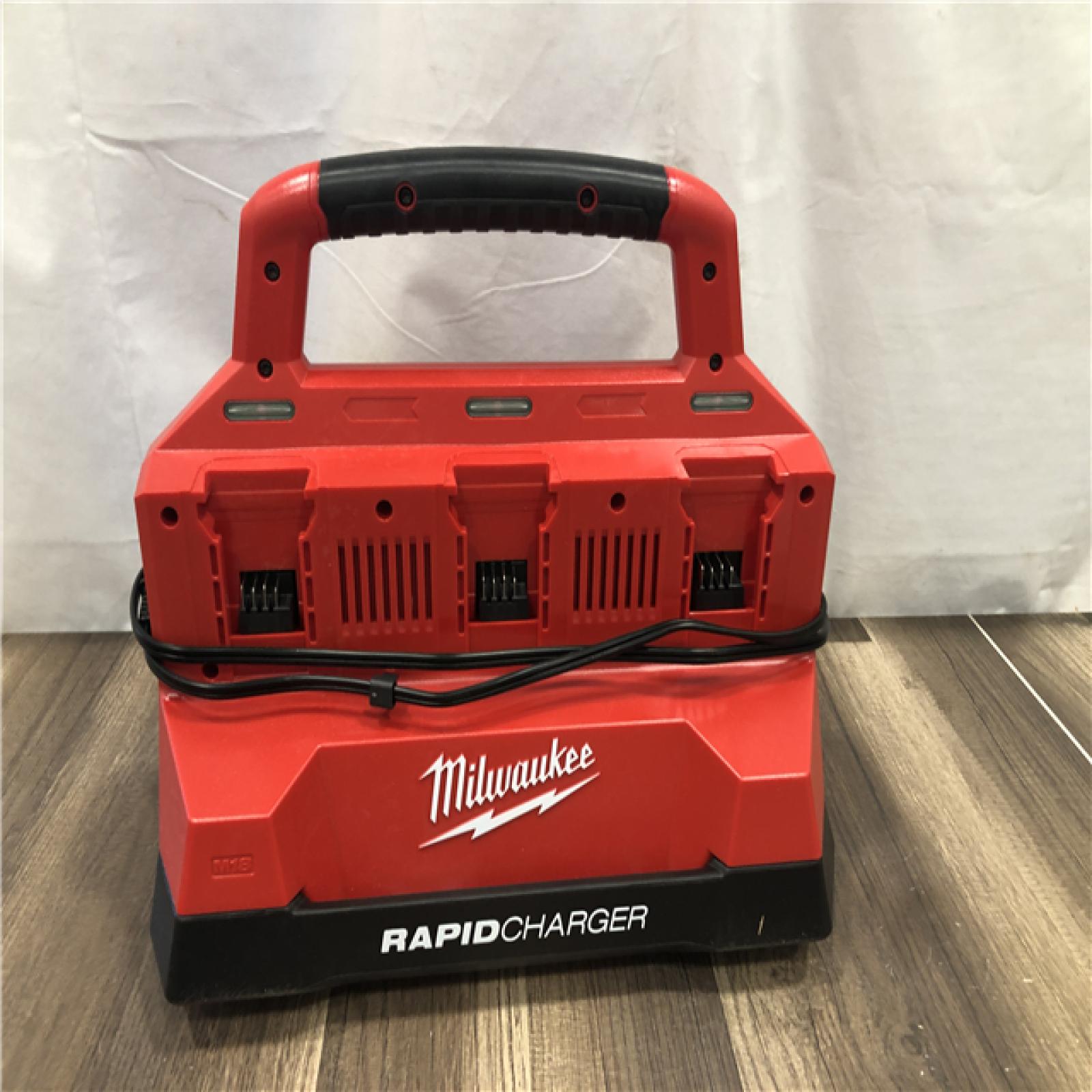 AS-IS Milwaukee M18 18V Lithium-Ion PACKOUT 6-Port Rapid Charger