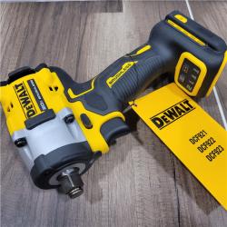 GOOD  DEWALT ATOMIC 20V MAX Cordless Brushless 1/2 in. Variable Speed Impact Wrench (Tool Only)