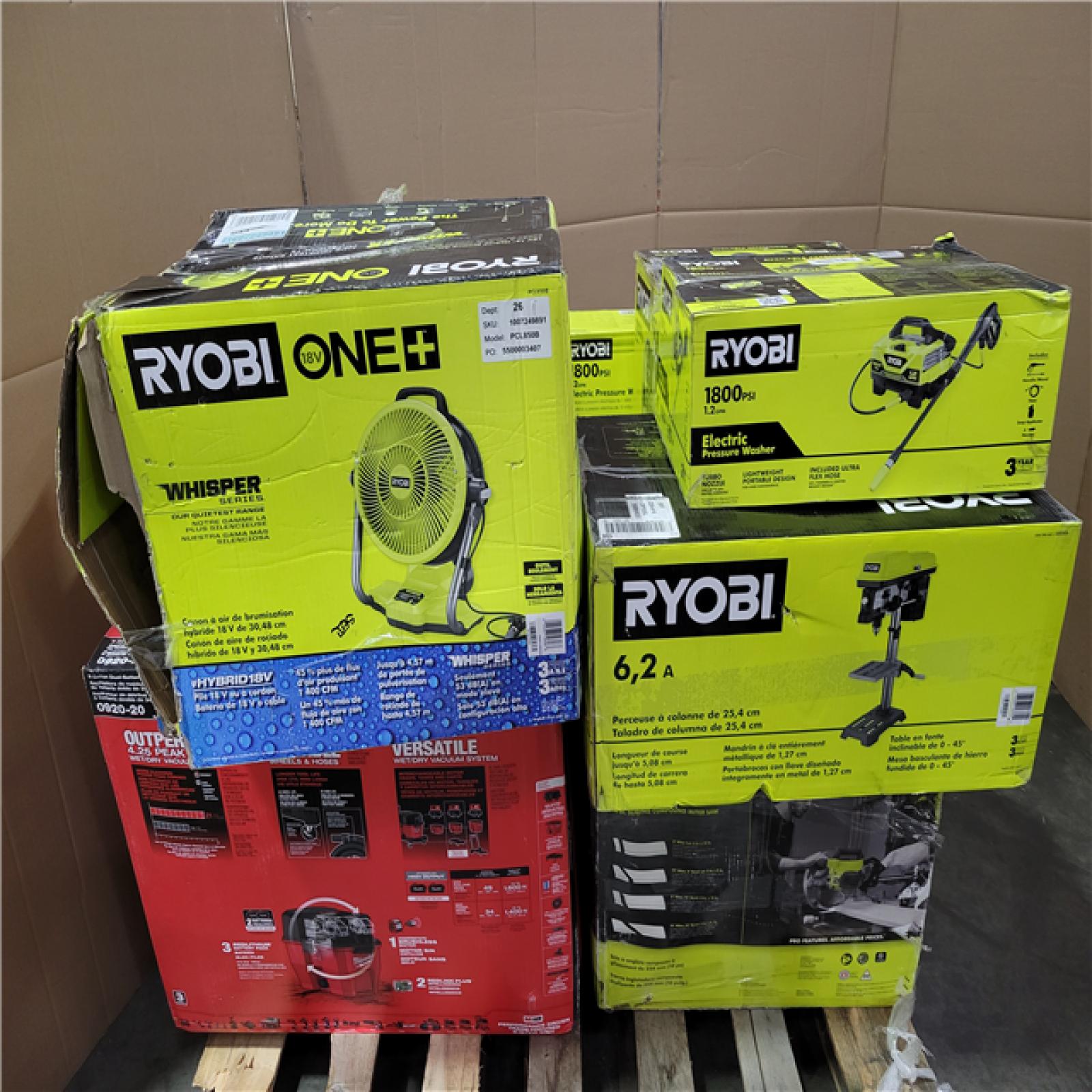 CALIFORNIA AS-IS TOOL PALLET