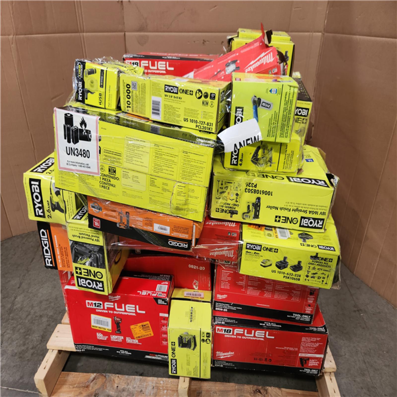 CALIFORNIA AS-IS TOOL PALLET