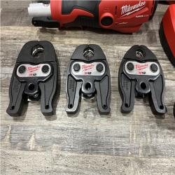 AS-IS Milwaukee 12-Volt Lithium-Ion FORCE LOGIC Copper Press Tool Kit
