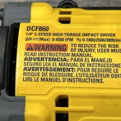 AS-IS DEWALT 20V XR Lithium-Ion Cordless 2-Tool Combo Kit