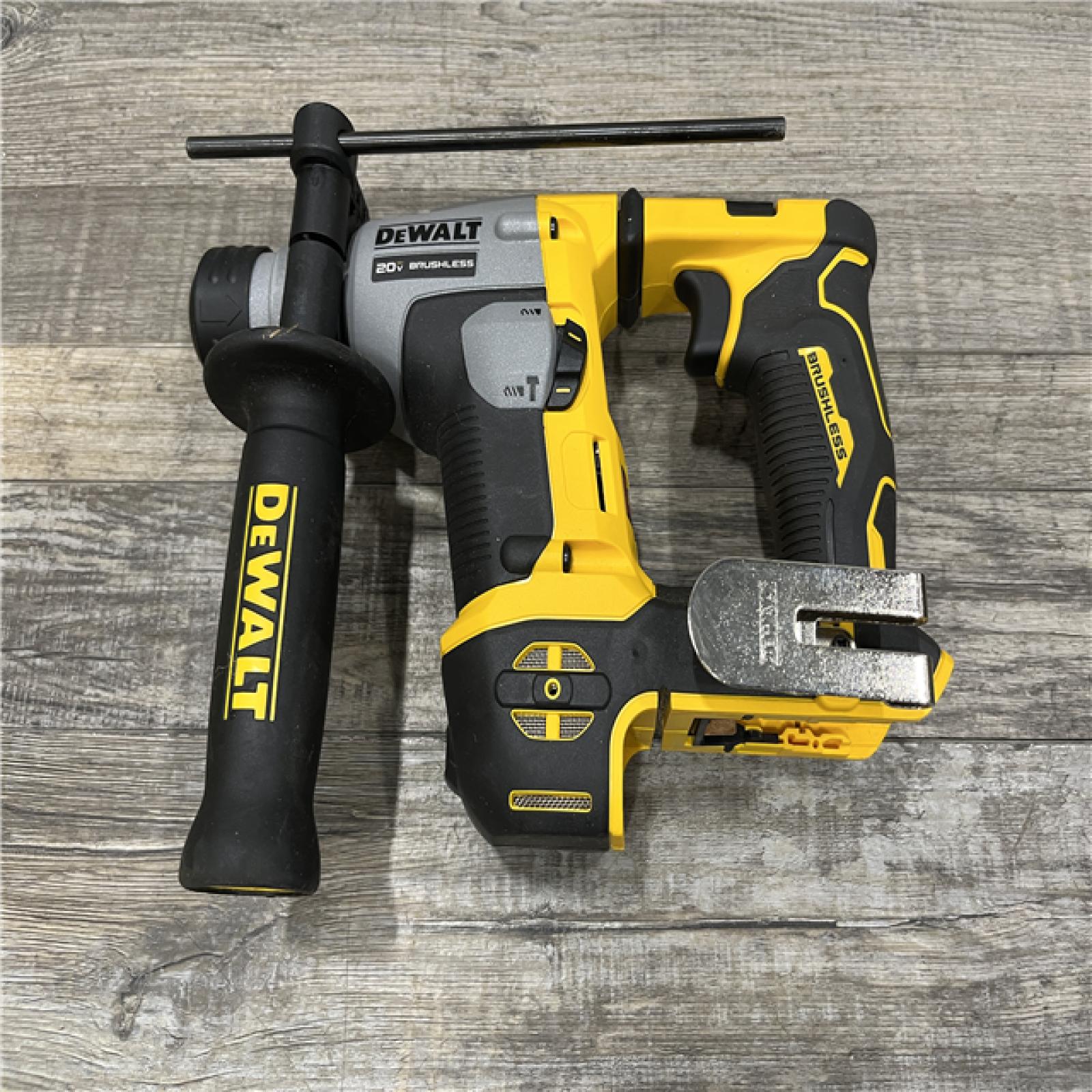 AS-IS DEWALT ATOMIC 20V MAX Cordless Brushless Ultra-Compact 5/8 in. SDS Plus Hammer Drill (Tool Only)