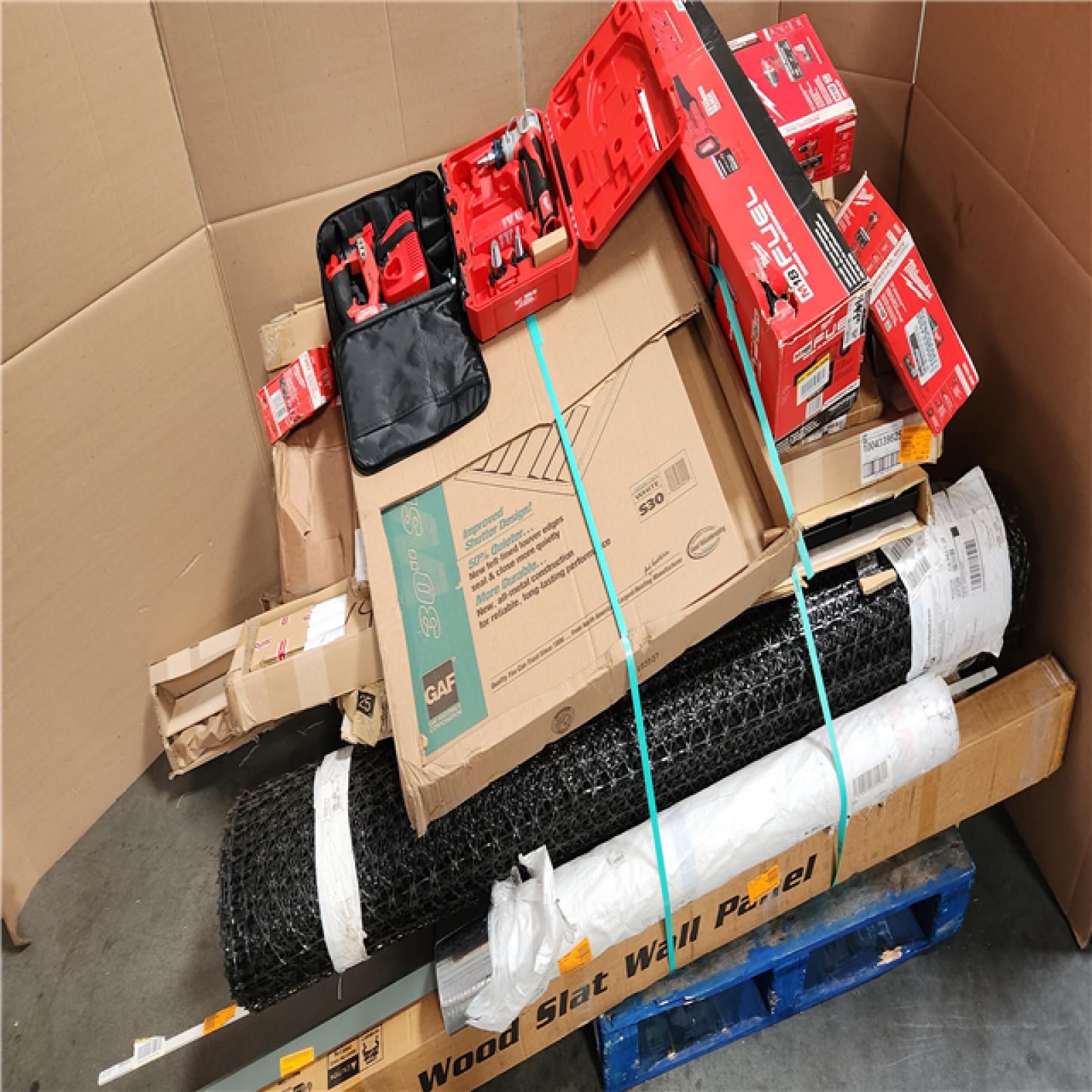 California AS-IS Home Improvement Pallet