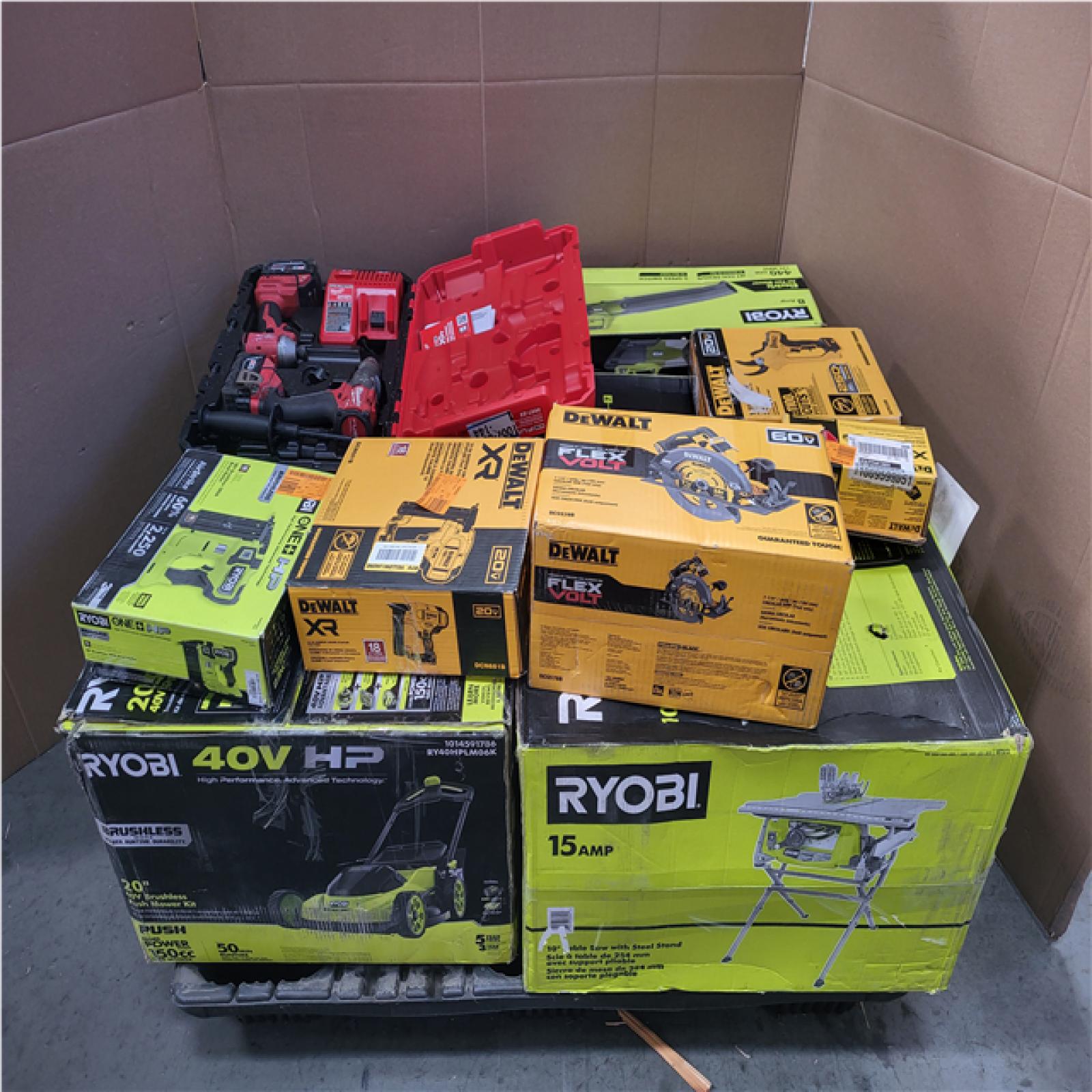 CALIFORNIA AS-IS TOOL PALLET