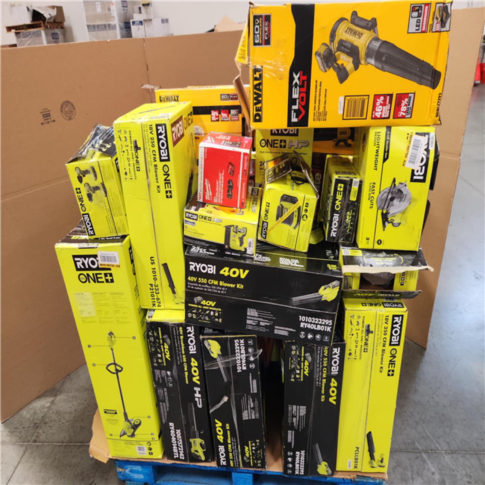CALIFORNIA AS-IS TOOL PALLET