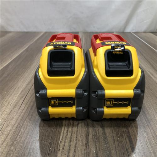 AS-IS DEWALT FLEXVOLT 20V/60V MAX Lithium-Ion 6.0Ah Battery Pack (2 Pack)