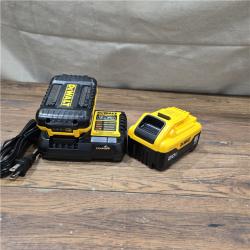 AS-IS DEWALT 20V MAX Lithium-Ion 6.0Ah and 4.0Ah Battery and Charger Starter Kit