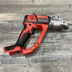 AS-IS Milwaukee 18-Volt Lithium-Ion Cordless 18-Gauge Double Cut Metal Shear (Tool-Only)