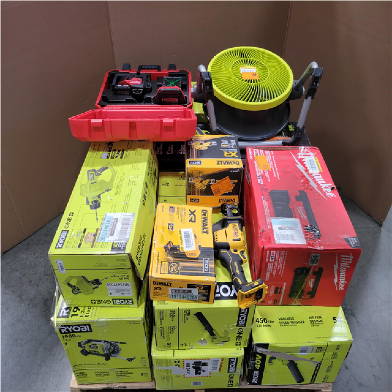 CALIFORNIA AS-IS TOOL PALLET