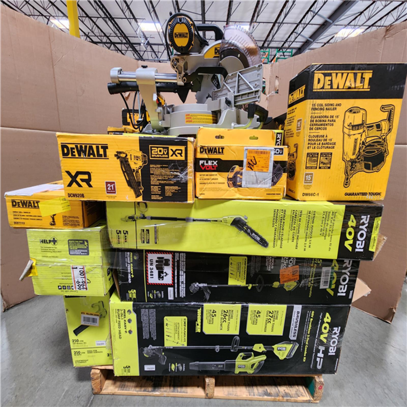 California AS-IS Tool Pallet