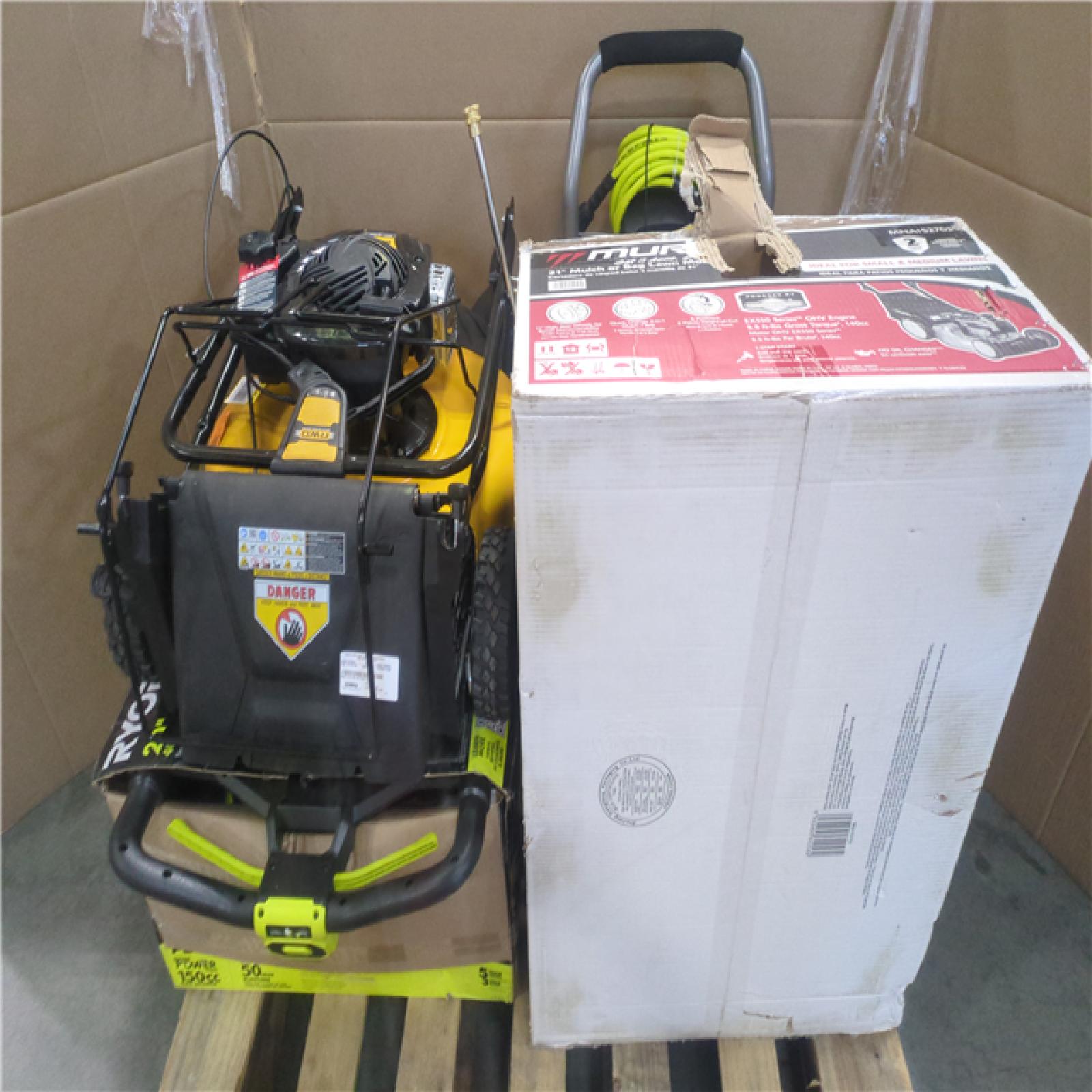 CALIFORNIA AS-IS OUTDOOR POWER EQUIPMENT