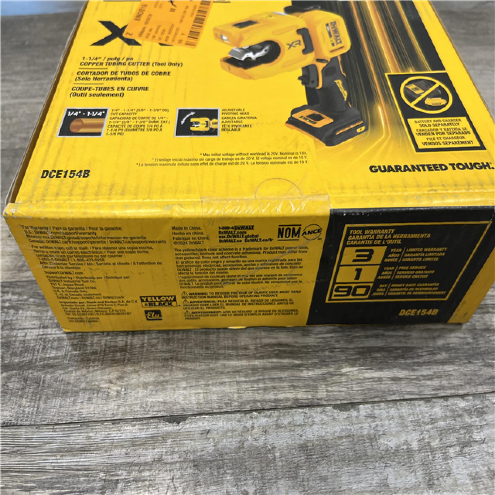 NEW - DEWALT 20-Volt MAX XR Copper Cutter (Tool Only)