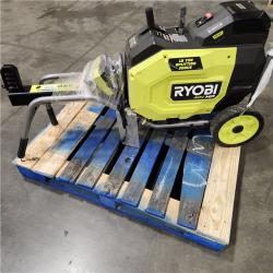 Dallas Location - As-Is RYOBI 40V  12-Ton  Log Splitter Kit - 4.0Ah Battery and Charger Included