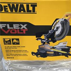 AS-IS DEWALT 60V Cordless Sliding Miter Saw (Tool Only)