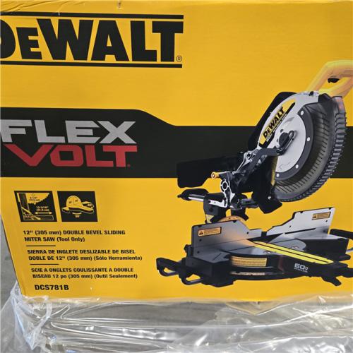 AS-IS DEWALT 60V Cordless Sliding Miter Saw (Tool Only)