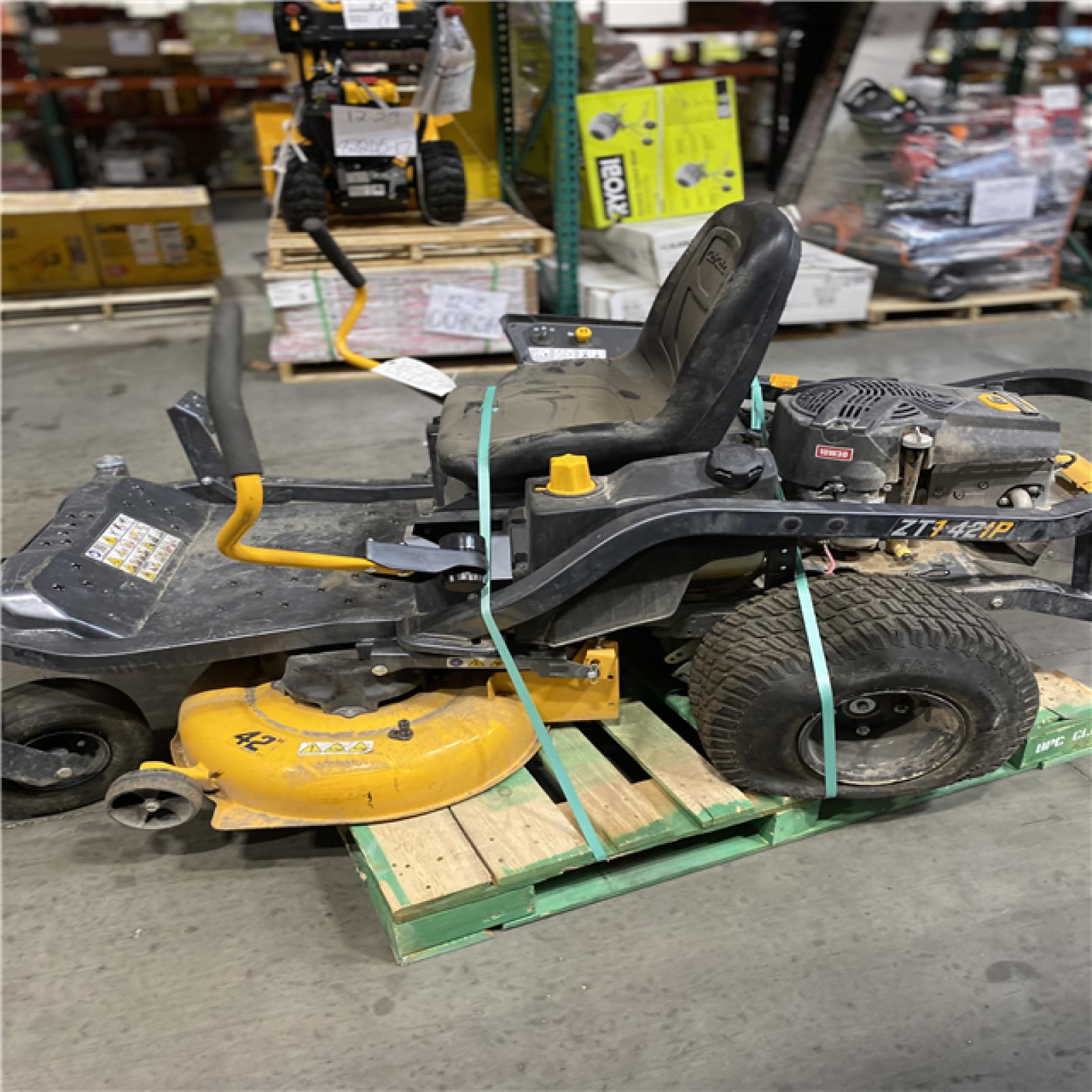 Dallas Location - As-Is Cub Cadet Ultima ZT1 42 in. Gas Riding Lawn Mower