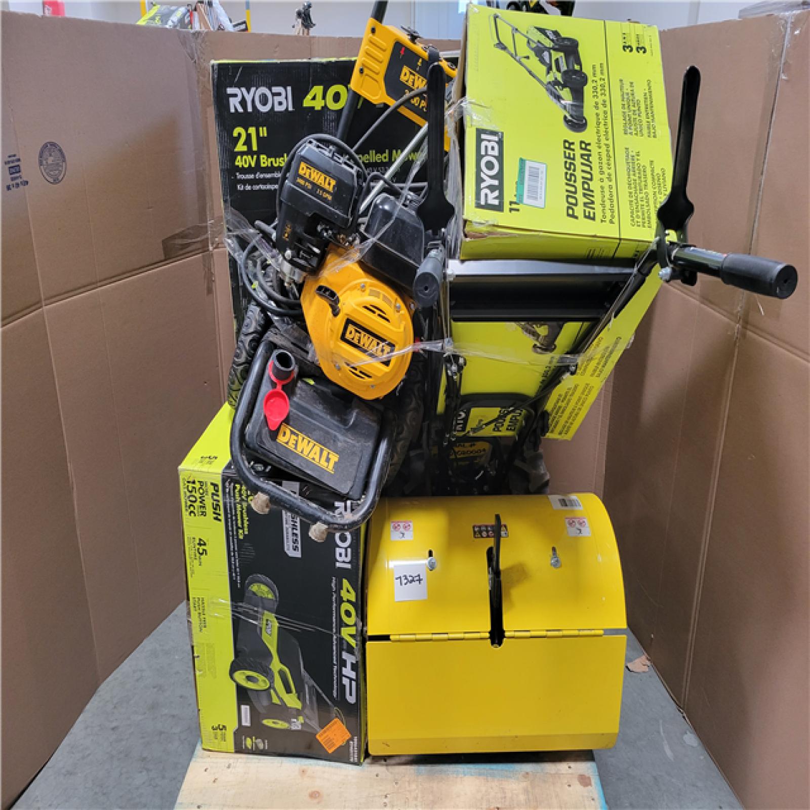 CALIFORNIA AS-IS OUTDOOR POWER EQUIPMENT