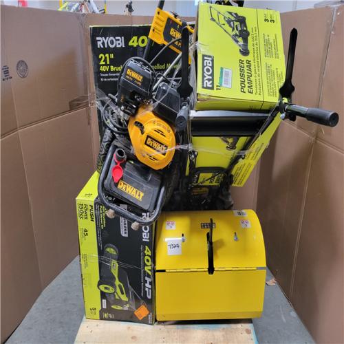 CALIFORNIA AS-IS OUTDOOR POWER EQUIPMENT