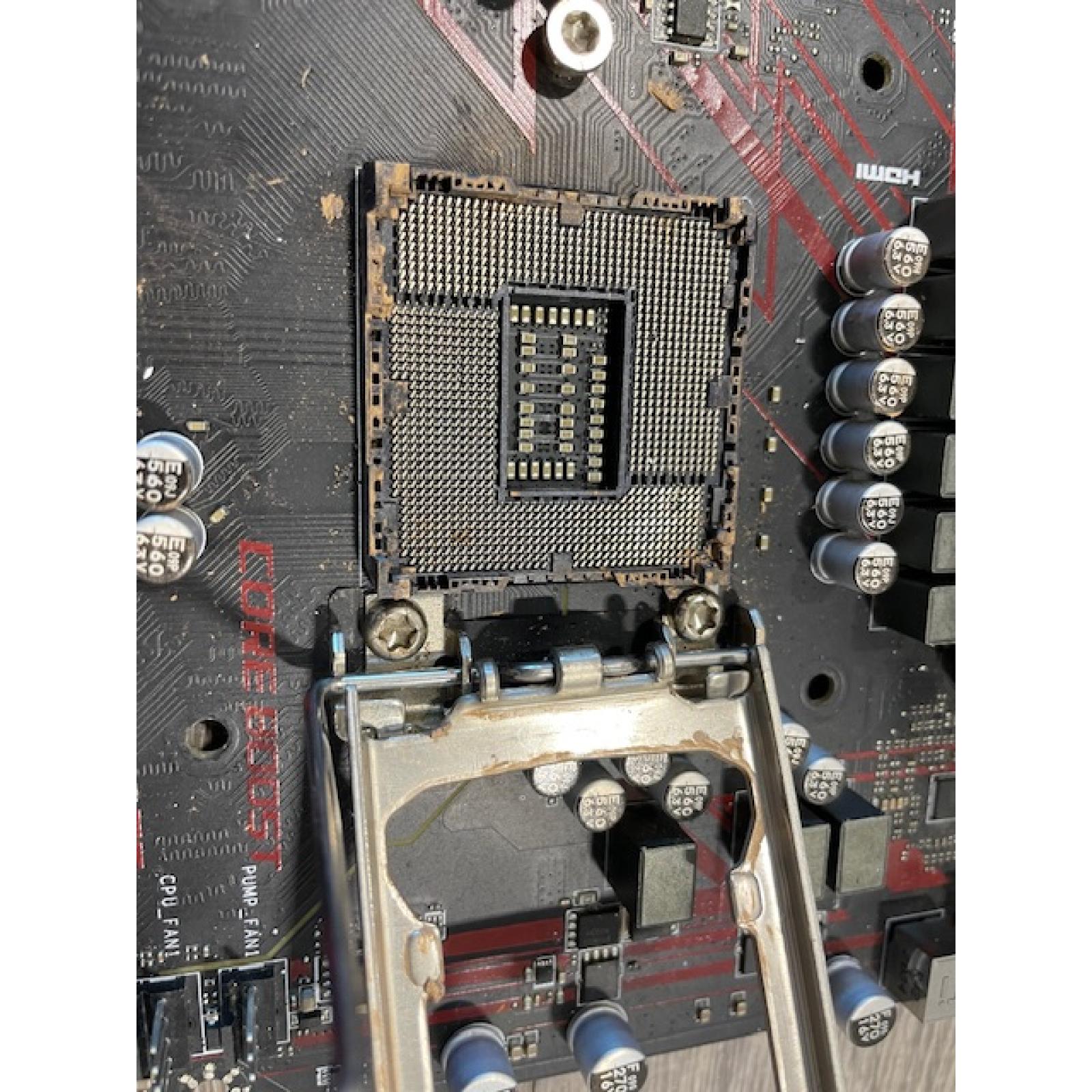 AS-IS MSI MPG Z390 Gaming Plus LGA1151 M.2 USB 3.1 Gen 2 DDR4 HDMI DVI CFX ATX Z390 Gaming Motherboard