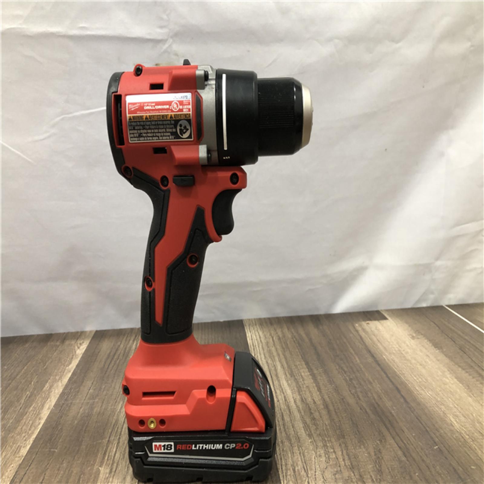 AS-IS Milwaukee 18V Lithium-Ion Brushless Cordless Compact Drill/Impact Combo Kit