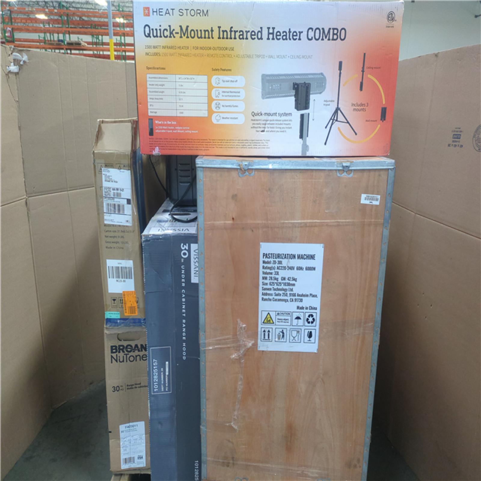 California AS-IS Home Improvement Pallet