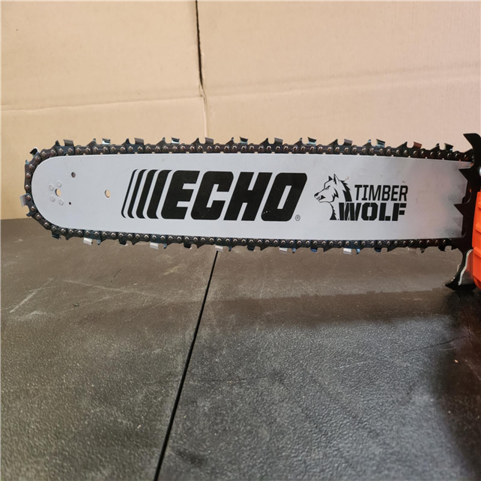 Phoenix NEW ECHO 20 in. 59.8 cc Gas 2-Stroke Rear Handle Timber Wolf Chainsaw