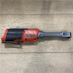 AS-IS Milwaukee FUEL INSIDER 12V Lithium-Ion Brushless Cordless 1/4 in. - 3/8 in. Extended Reach Box Ratchet (Tool-Only)
