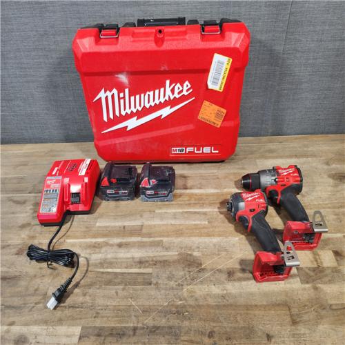 HOUSTON LOCATION - AS-IS M18 FUEL 18V Lithium-Ion Brushless Cordless Hammer Drill and Impact Driver Combo Kit (2-Tool) with 2 Batteries
