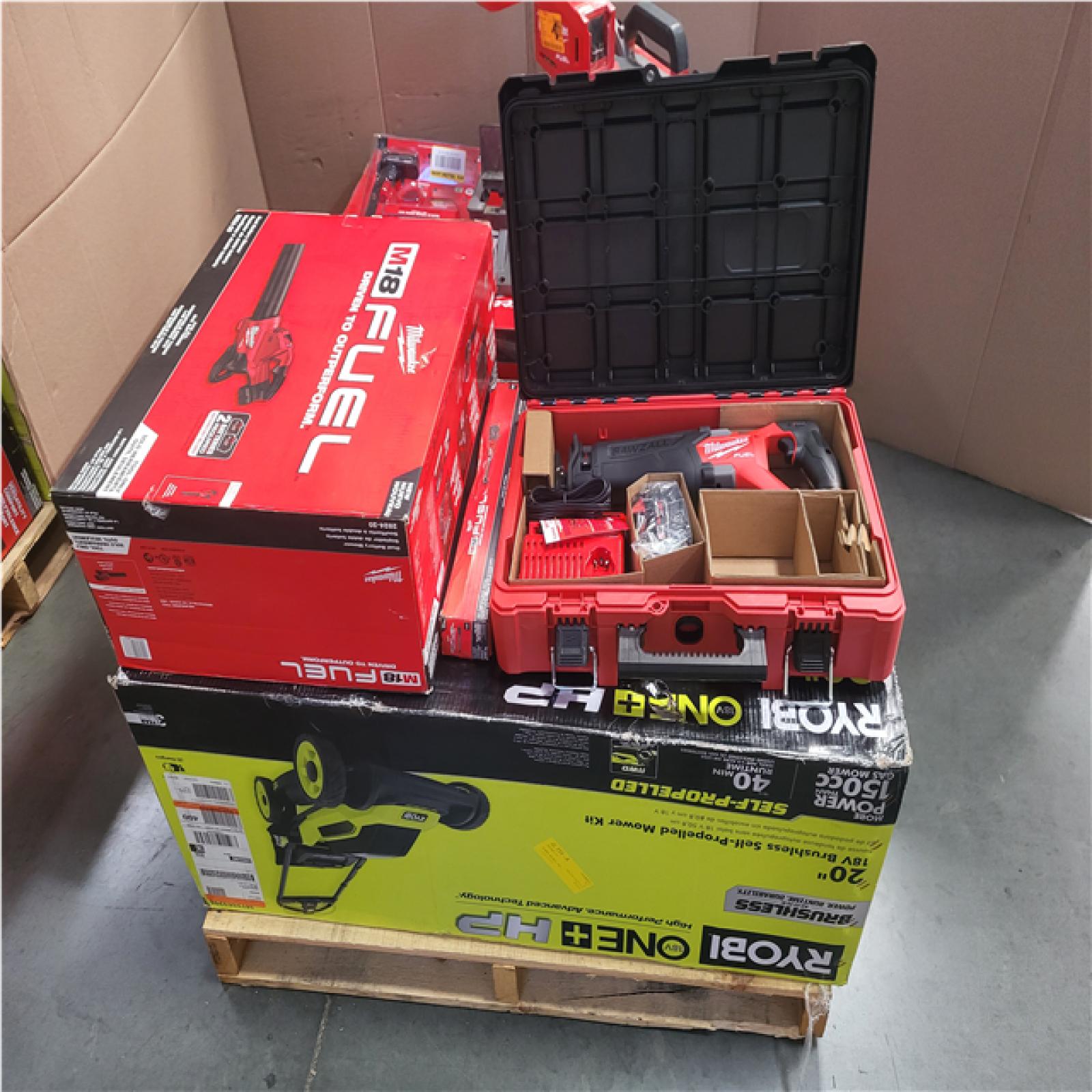 CALIFORNIA AS-IS TOOL PALLET