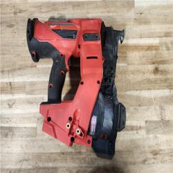 HOUSTON LOCATION - AS-IS Milwaukee FUEL 18-Volt Lithium-Ion Brushless Cordless Coil Roofing Nailer (Tool Only)