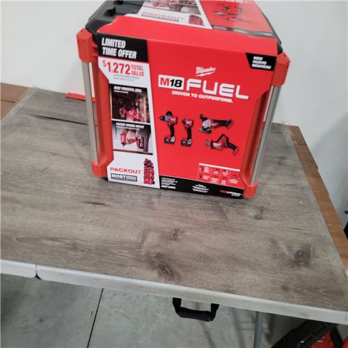 CALIFORNIA AS-IS MILWAUKEE M18 4-TOOL COMBO KiT