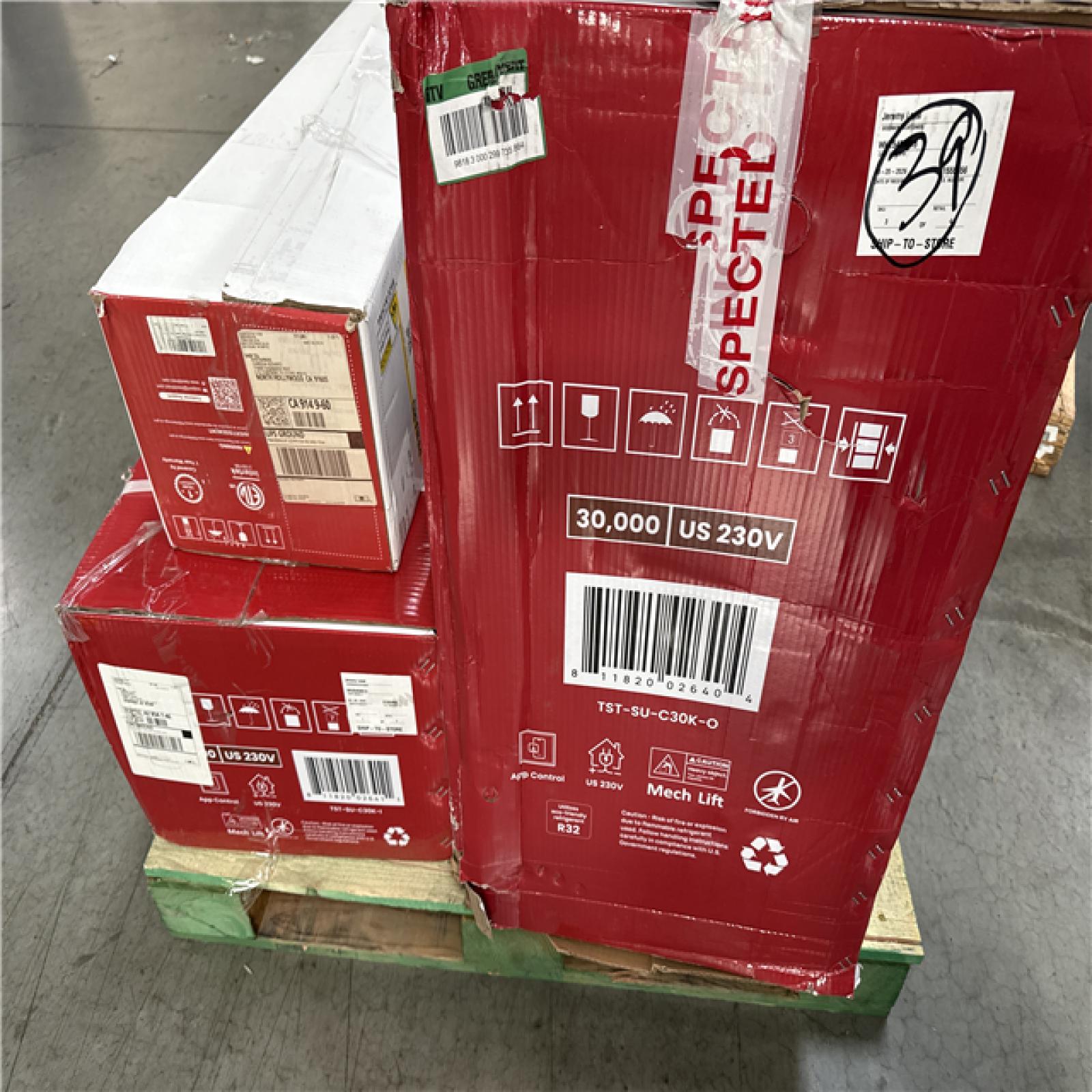 California AS-IS TOSOT Split Air Conditioner (Damage Box)