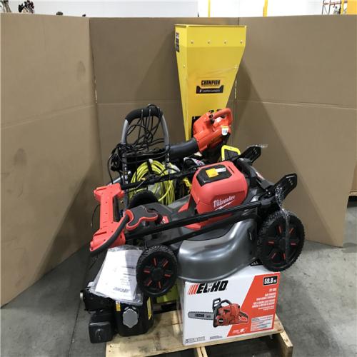 CALIFORNIA AS-IS OUTDOOR POWER EQUIPMENT