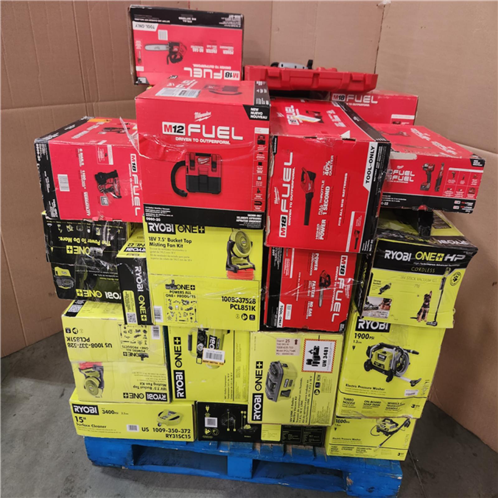 CALIFORNIA AS-IS TOOL PALLET