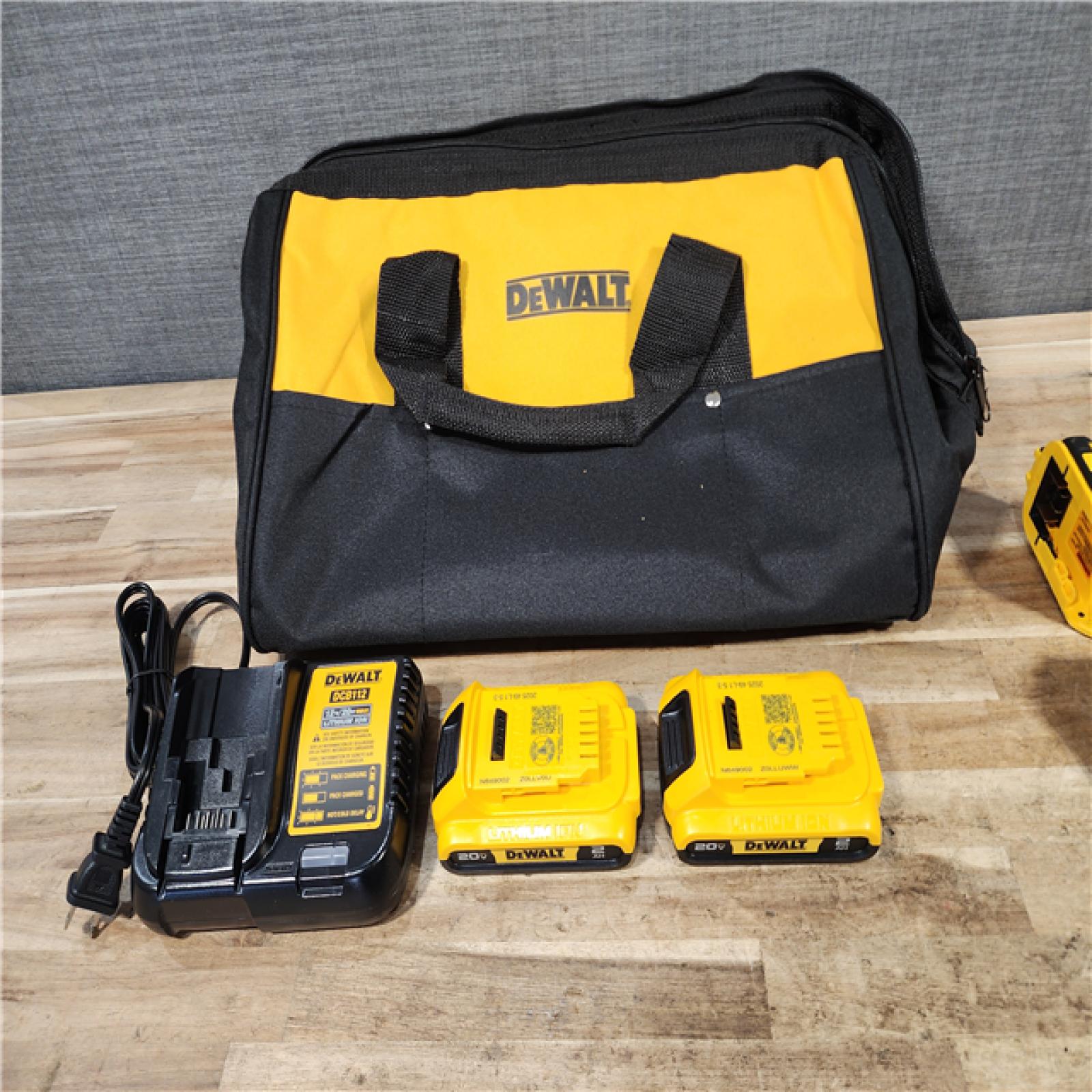 HOUSTON LOCATION - AS-IS DEWALT ATOMIC 20-Volt Lithium-Ion Cordless Brushless (3-Tool) Combo Kit