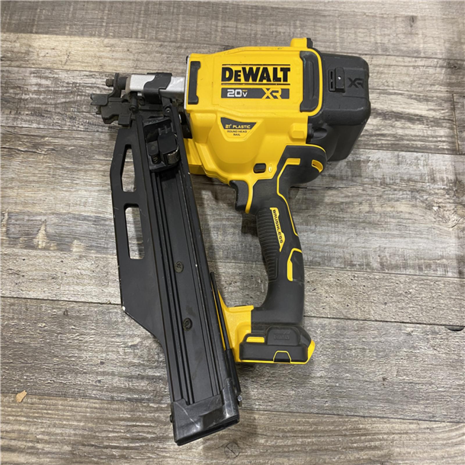 AS-IS DEWALT 20-Volt 21° Cordless Framing Nailer (Tool-Only)