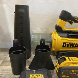 AS-IS DEWALT FLEXVOLT 60V MAX 160 MPH 760 CFM Brushless Cordless Axial Blower Kit
