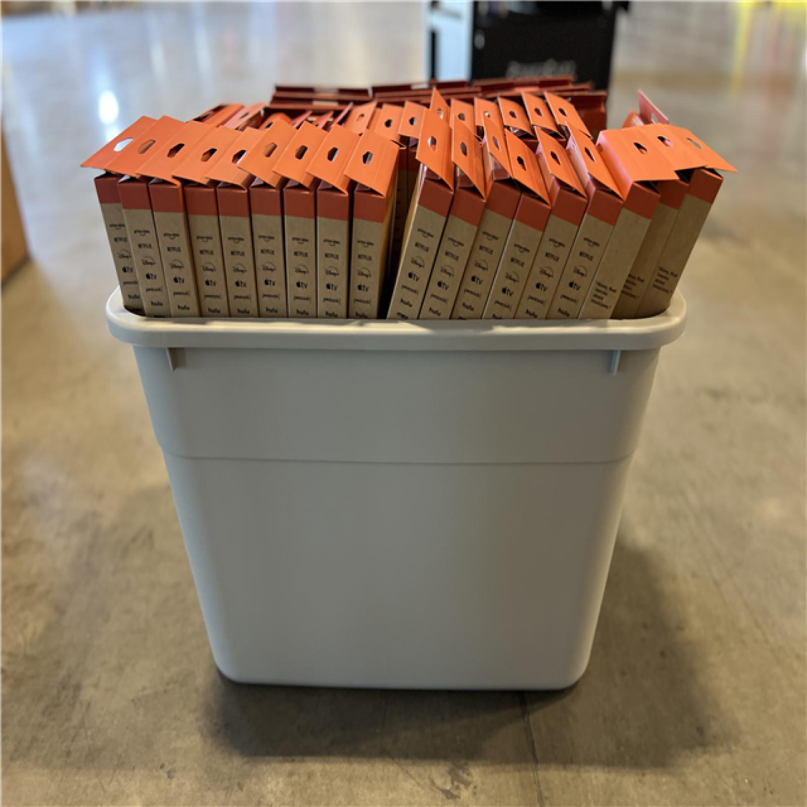 DALLAS LOCATION- Amazon Fire TV Stick 4K streaming device  includes support for Wi-Fi 6  Dolby Vision/Atmos  free & live TV -(144 UNITS)