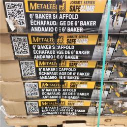 Phoenix NEW MetalTech Safeclimb 6 ft. Baker Scaffold with Platform and Included Trap Door  1250 lbs. Load Capacity Pallet 5-Boxes