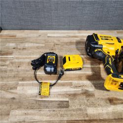 HOUSTON LOCATION - AS - IS DEWALT 20V MAX Lithium-Ion 15-Degree Electric Cordless Roofing Nailer Kit